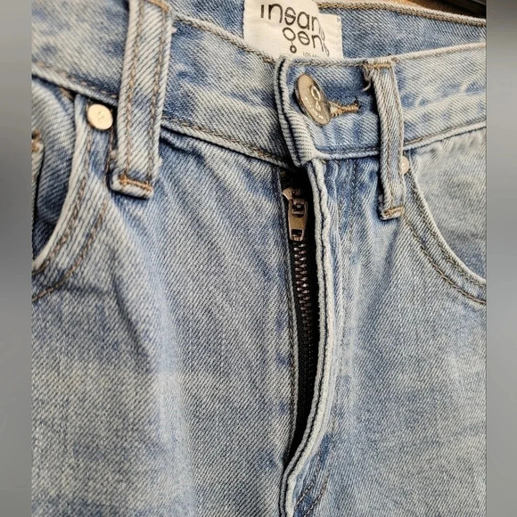 Insane Genes High Waisted Tapered Jeans - Picture 8 of 14